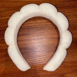 Beige/White Spa Headband